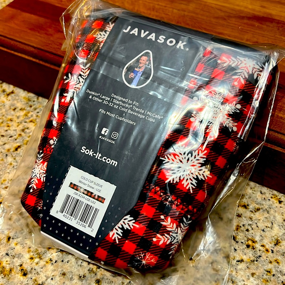 New in package Large Winter Snow Javasok